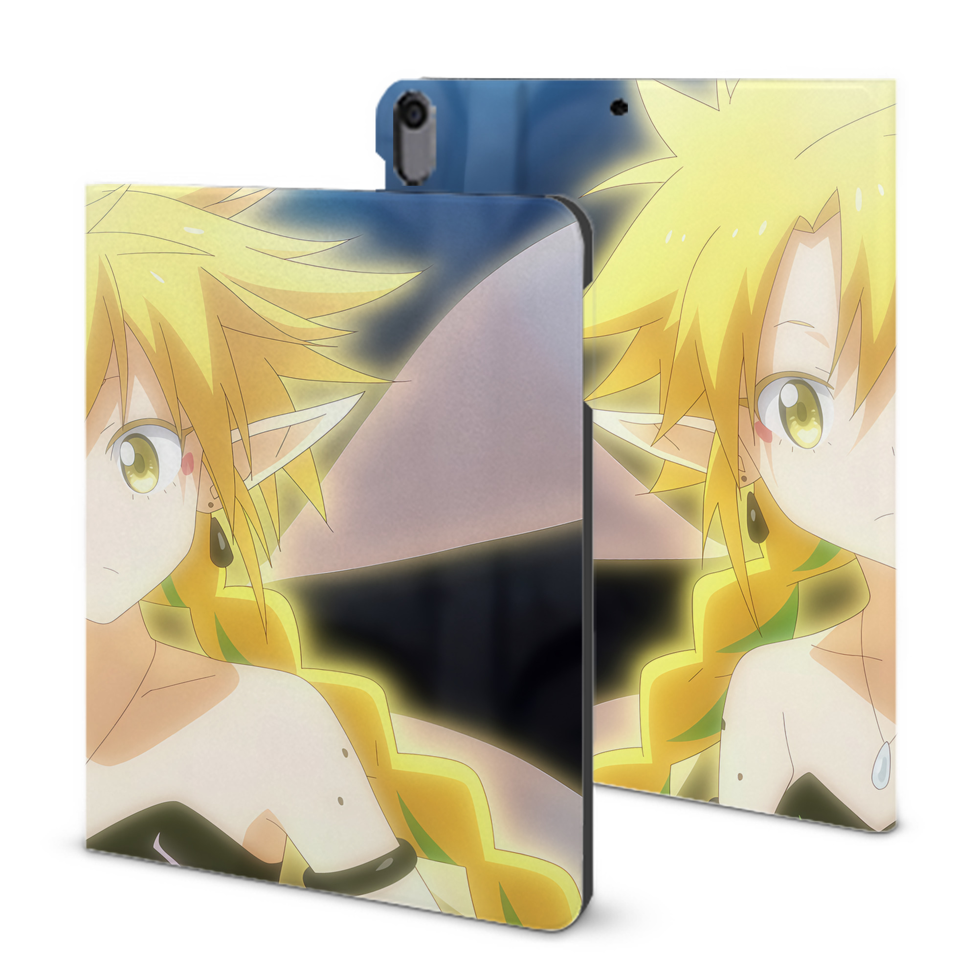 （画像用） 転スラ Regarding Reincarnated to Slime IPad ケース ブック型 PUレザー TPU 耐衝撃 軽量 薄型 ペン収納なし 全面保護 IPad 各モデル対応